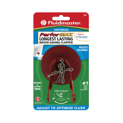 RED ADJ A Flush Flapper