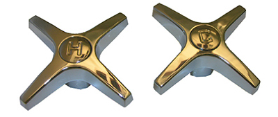 PR CHR Tub Cross Handle