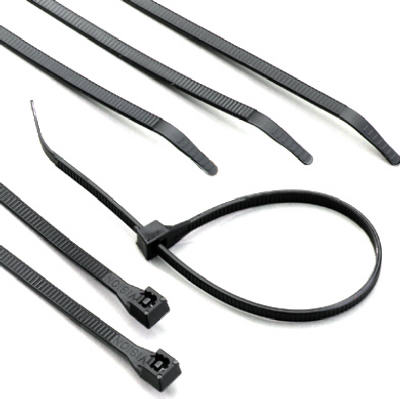 30PK 4" BLK Cable Tie