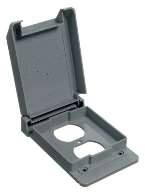 PVC DPLX Box Cover