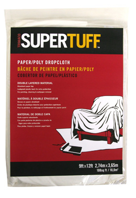 9x12 Pap/Plas Dropcloth