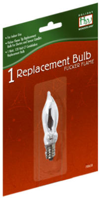 HW C7Flicker Flame Bulb