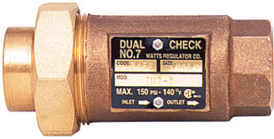 3/4" Back Flo Preventer