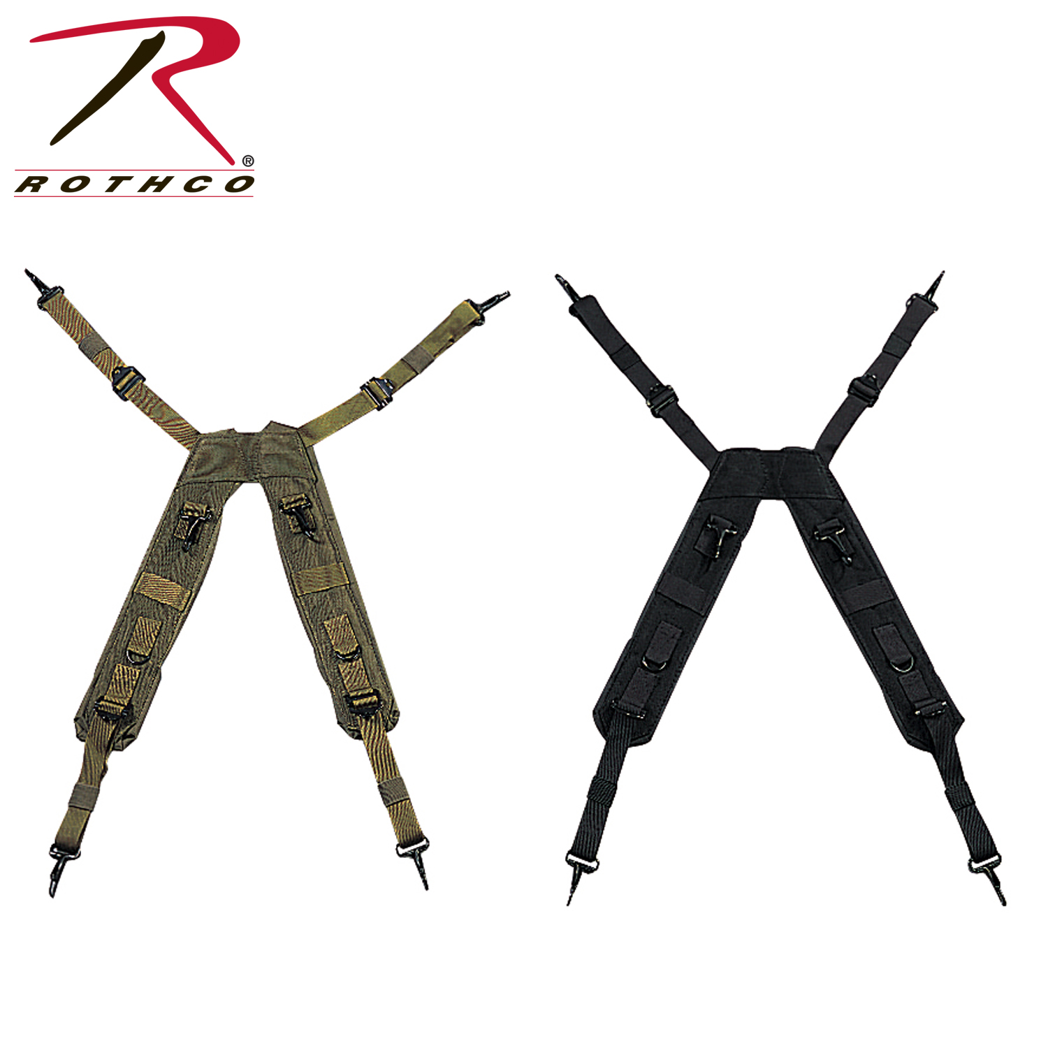 Rothco G.I. Type "H" Style LC-1 Suspenders