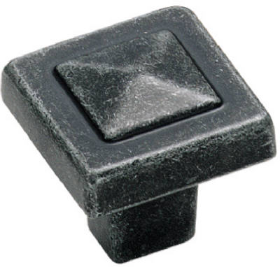 1-1/8" WI Pyramid Knob