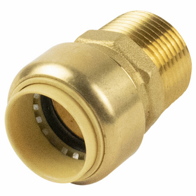 1" Male Push Adapter