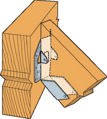 LSU26Z 2x6 ADJ Hanger