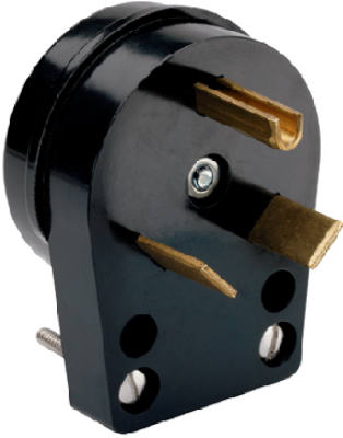 30A 125V BLK Trail Plug
