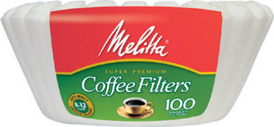 100CT WHT Basket Filter