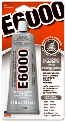 3.7OZ E6000 Adhesive
