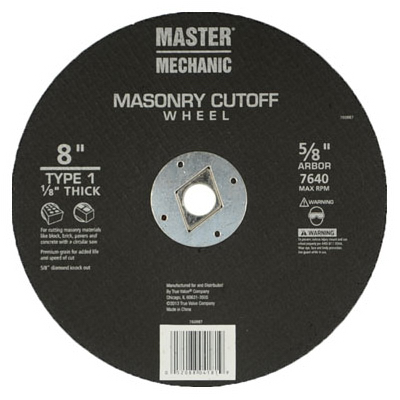 MM 8x1/8 MAS Wheel