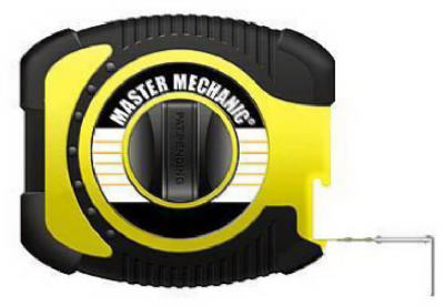 MM 3/8"x100" Rule Tape