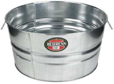 10.5GAL GalvSTL RND Tub