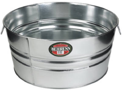 17GAL Galv STL RND Tub