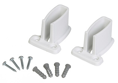 2PK WHT Wall Bracket