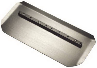 8x18 Combo Trowel Blade