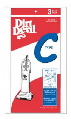 3PKDirt Devil C Vac Bag