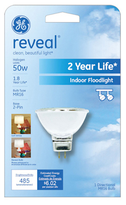 GE50W QTZ HaloFLD Light