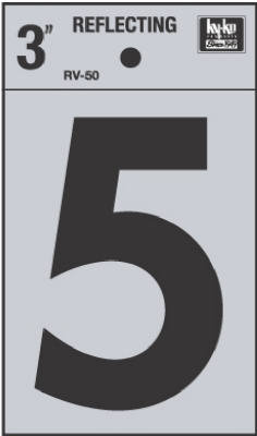 3" Refl Vinyl Number 5