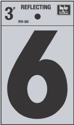 3" Refl Vinyl Number 6