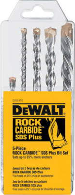 5PC Rock Carb Bit Set