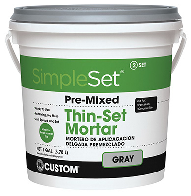 GAL GRYThin Set Mortar