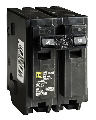 50A DP Circuit Breaker