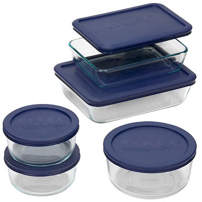 10PC Pyrex Storage Set