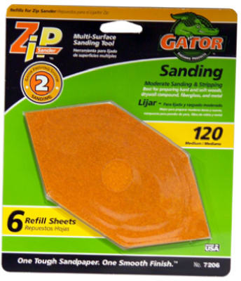 6PK 120G Sand Sheet