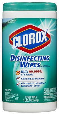 75CT Clorox Wipes Fresh