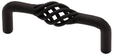 3-1/4"BLK Birdcage Pull