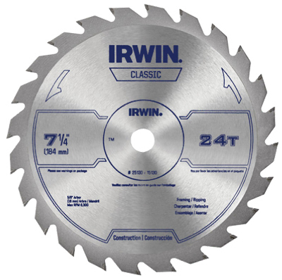 7-1/4" 24T Carb Blade