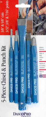 5PC Punch & Chisel Kit