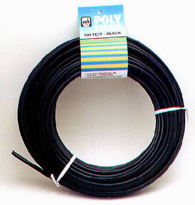 50' BLK Poly Tubing