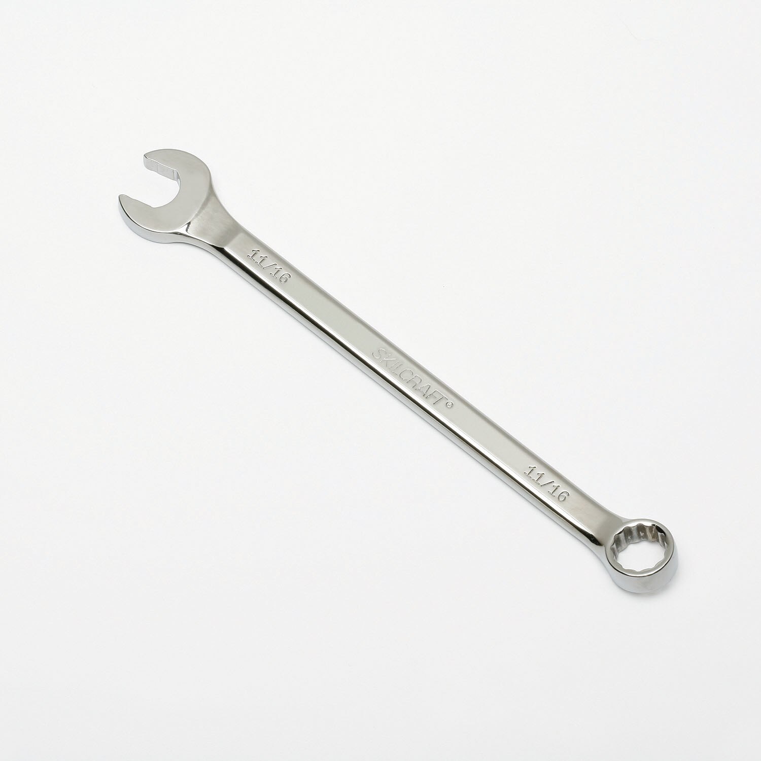 Wrench, Combination, Chrome, 12 Pt, 11/16"