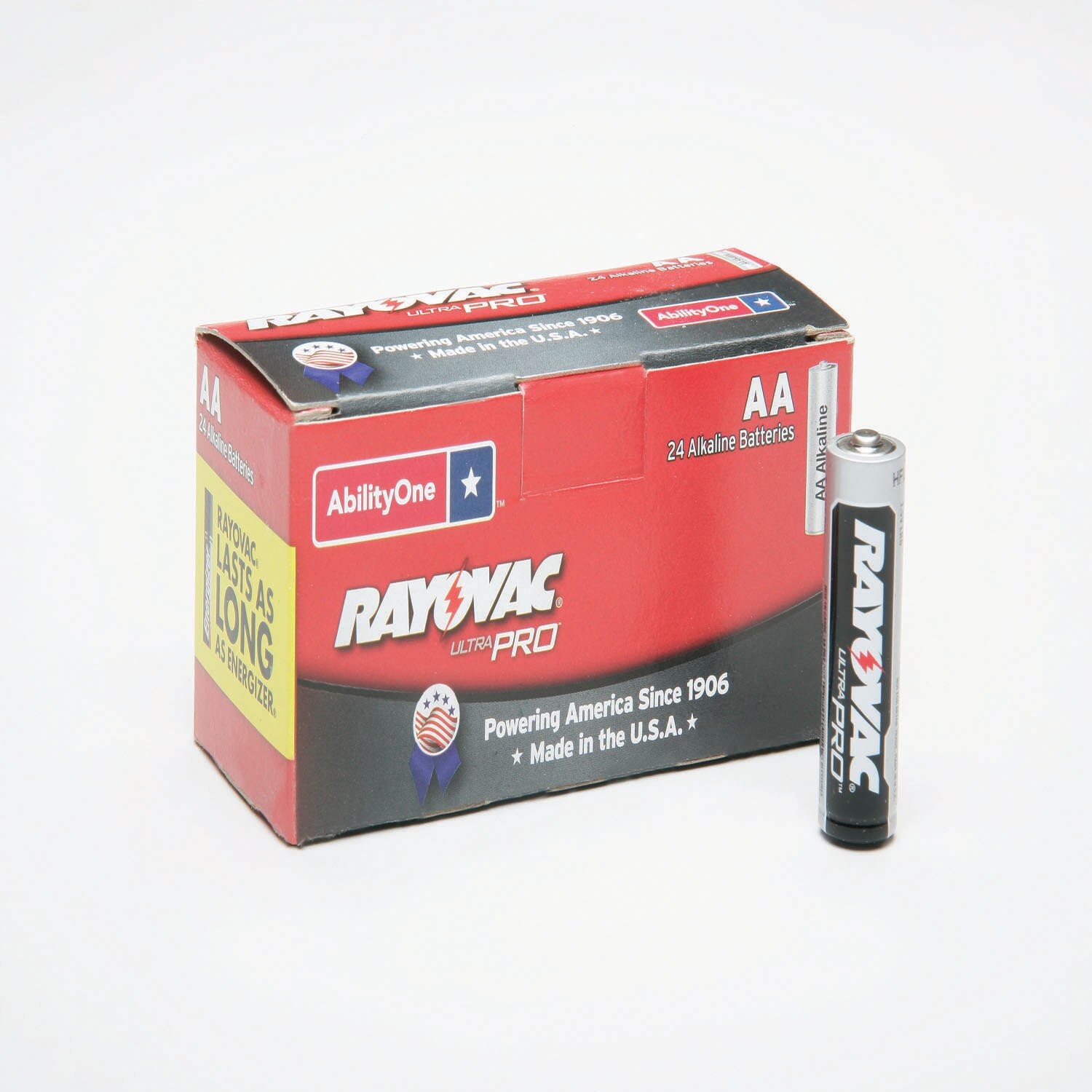 Battery, Non-Rechargeable, AA, 1.5V, Alkaline, NEDA 15A, PG/24