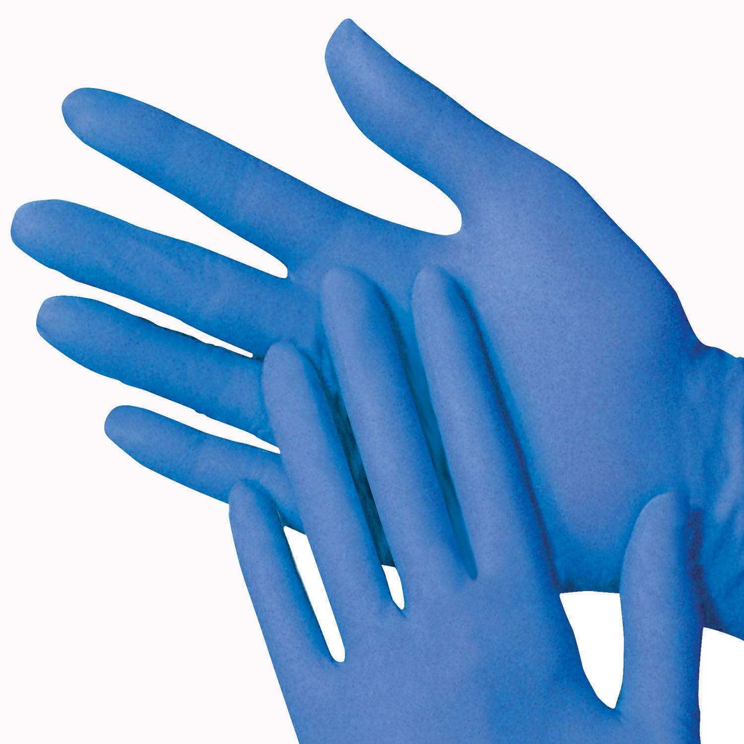 Gloves, Exam, Powder-Free, Nitrile, Textured, Blue, Chemo-tested, Small