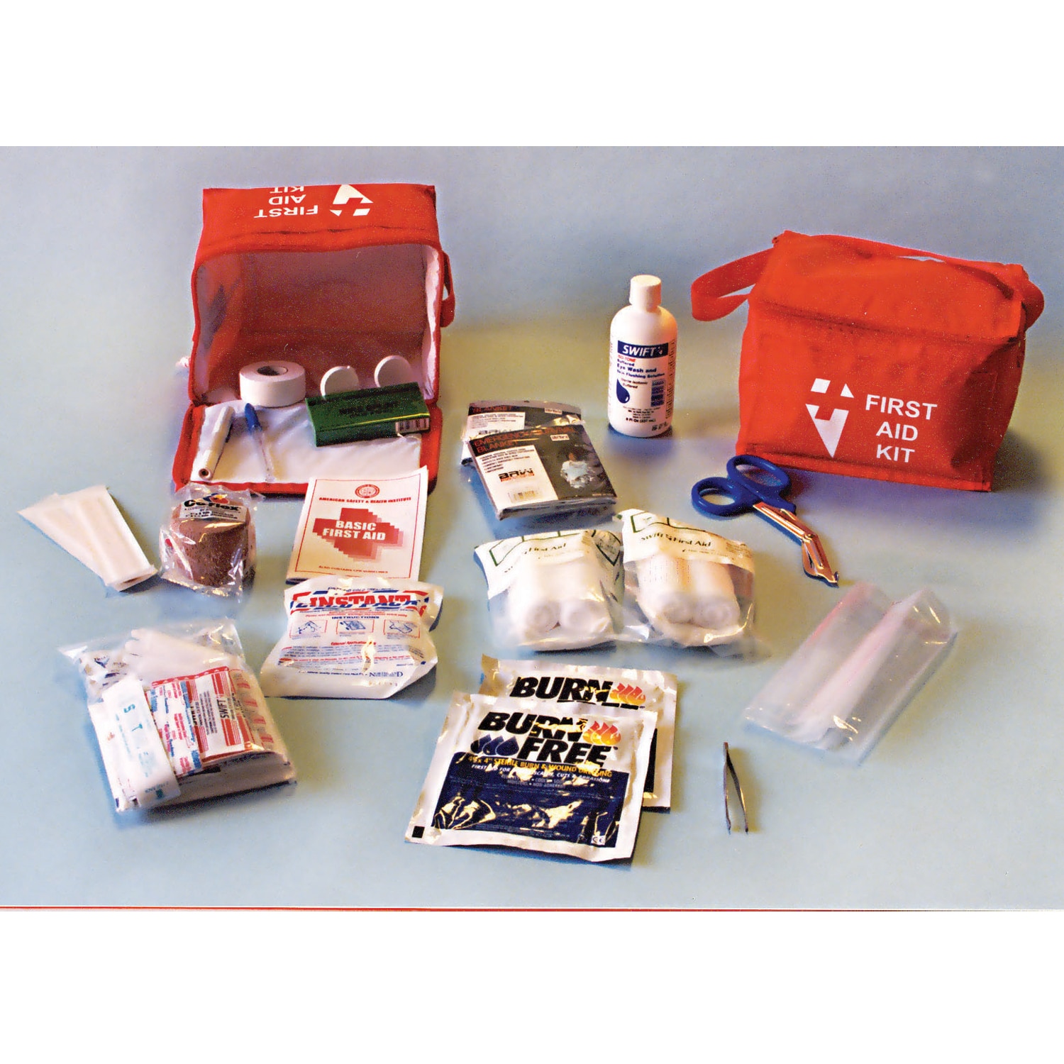 Kit, First Aid, 15 Person, Zippered Storage Case, 23" x 16" x 18"