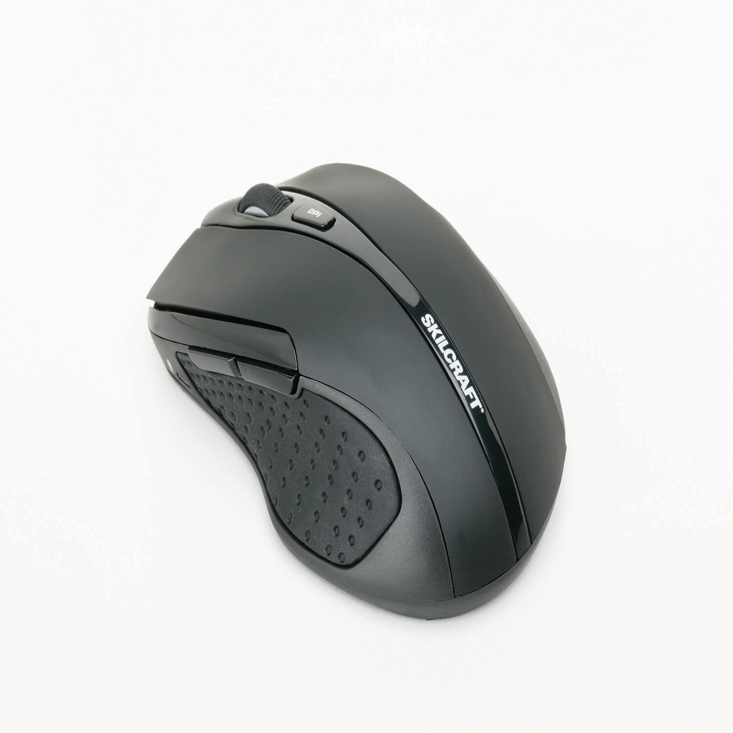 Mouse, Wireless, USB, Black, Ergonomic Shaped, Right-handed