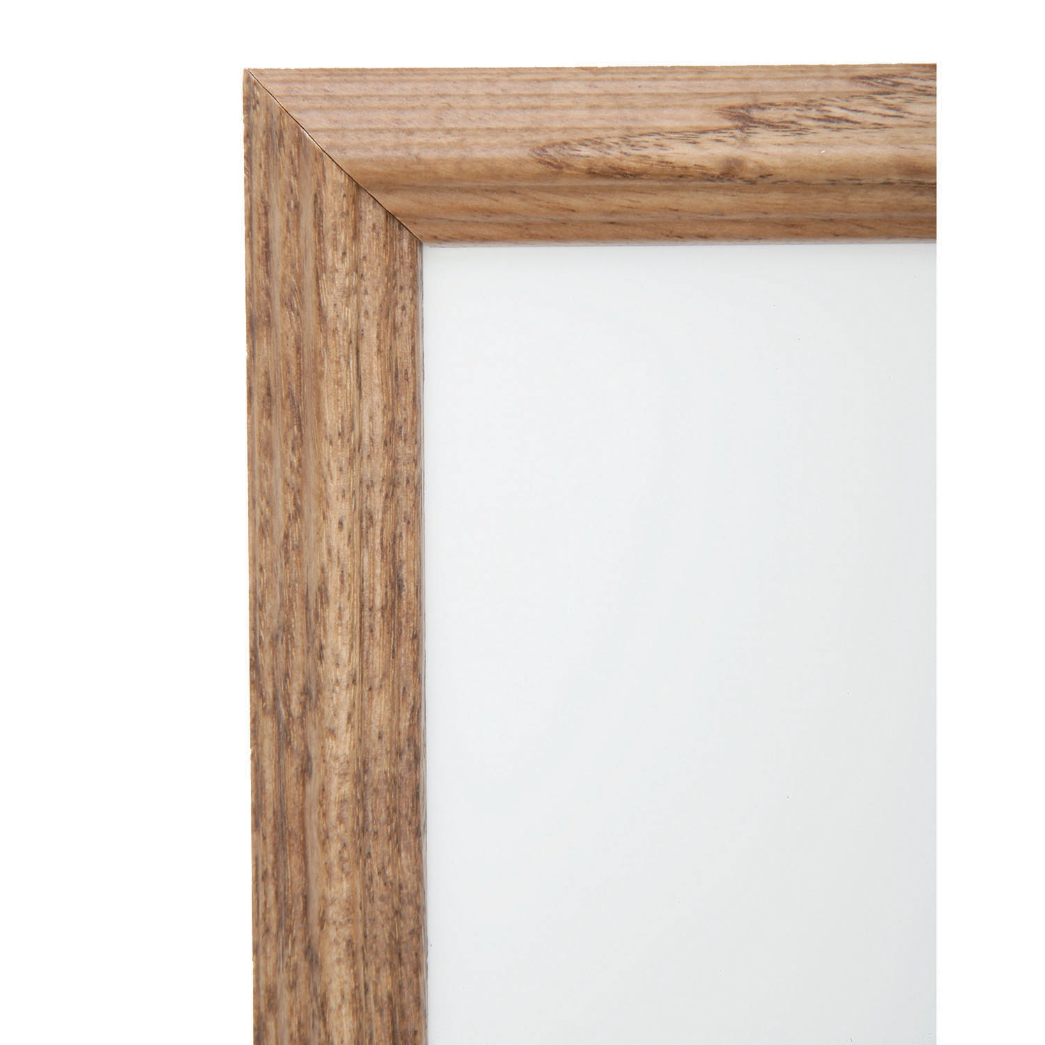 Frame, Style F, Velcro, 5" x 7", Clear Oak