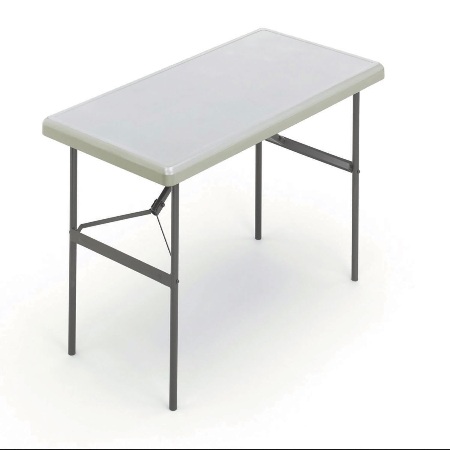 Table, Folding, Platinum, 24"W x 48"L x 29"H