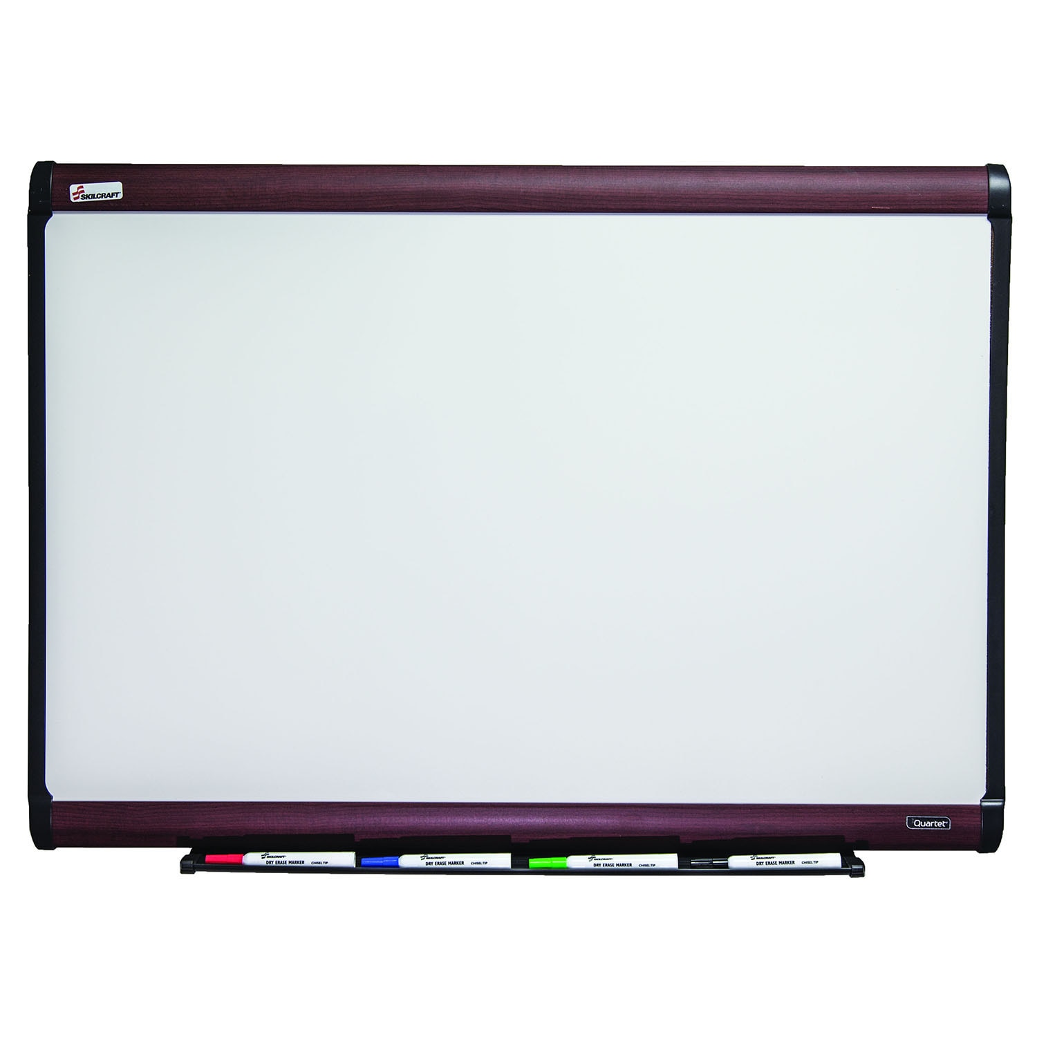 White Board, Dry Erase, Magnetic Porcelain Surface, Aluminum Frame, 4' x 3'