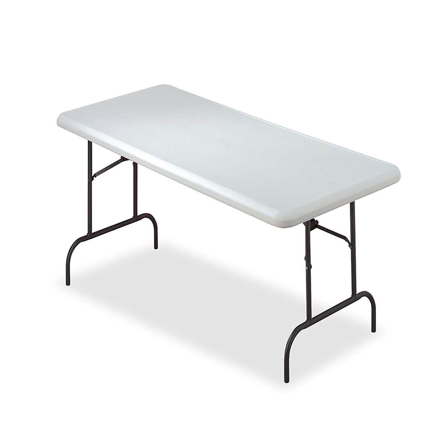 Table, Folding, Blow-Molded, Platinum, 30" x 60"