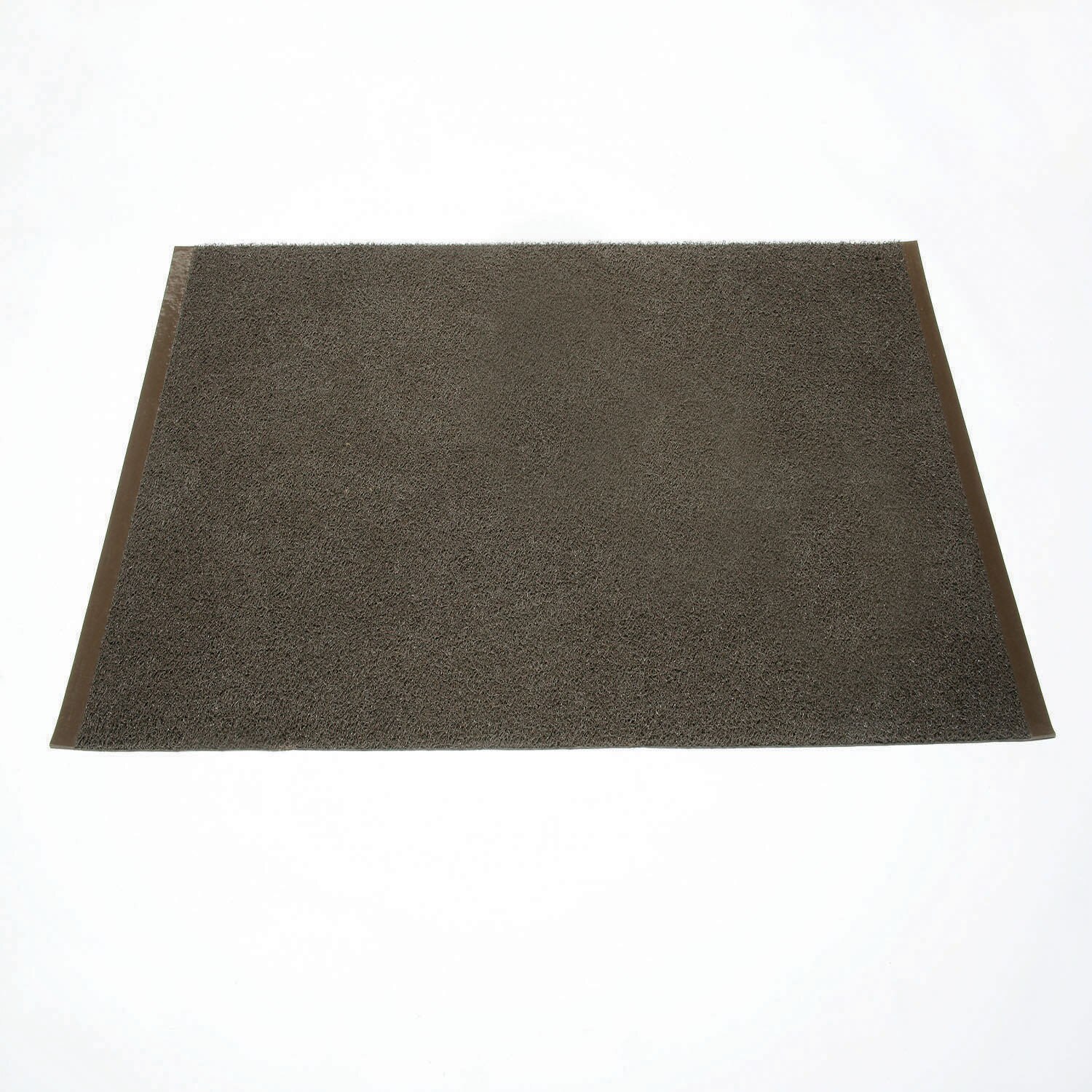 Floor Mat, Anti-Skid Backing, 3' x 5', Chestnut/Dark Brown