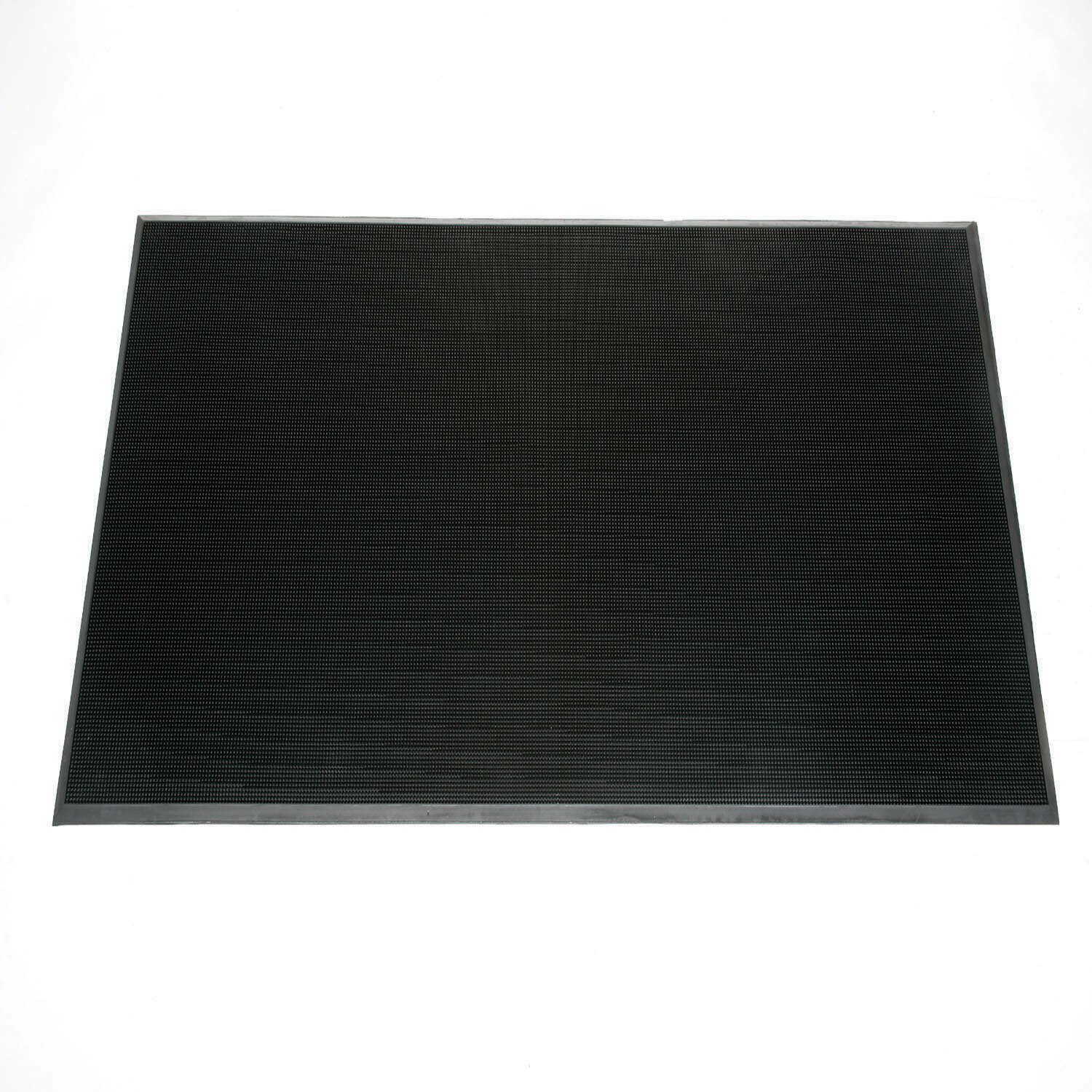 Mat, Floor, Finger-Tip, Heavy Duty, Black, 24" x 32"