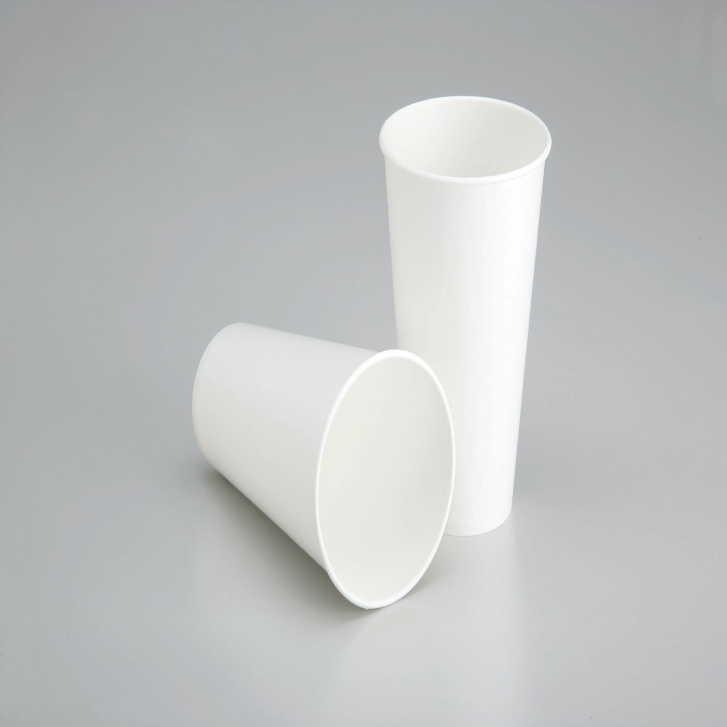 Cup, Paper, Biobased, Biodegradable, Cold, Tall Style, White, 12 oz
