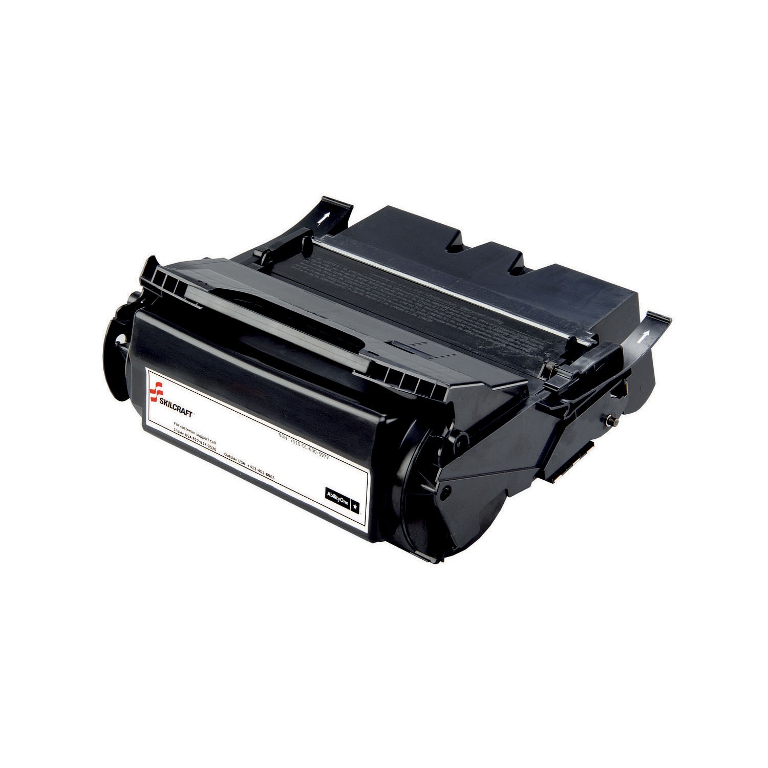 Cartridge, Toner, Monochrome Laser Printer, Double Yield, Compatible w/Lexmark E260/E360/E460 Series