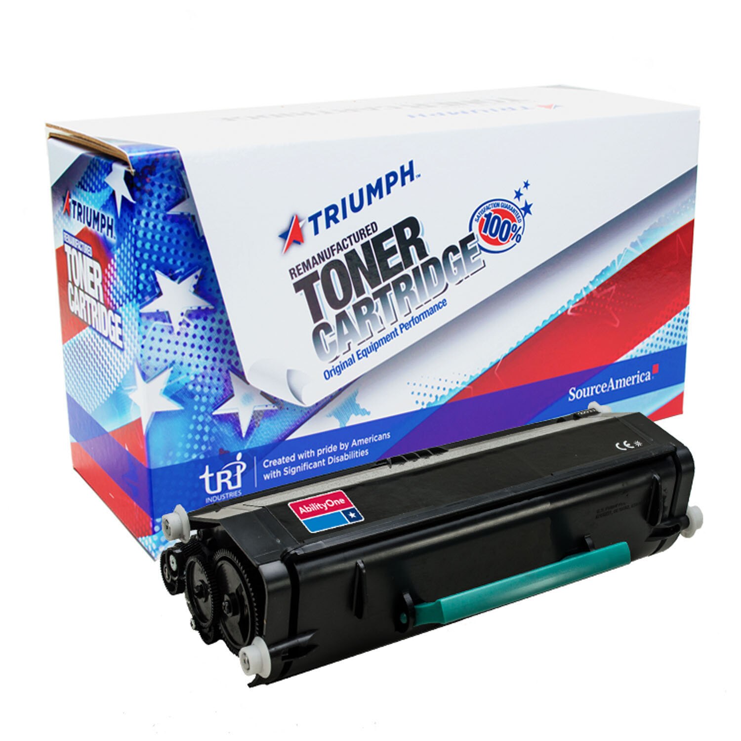 Toner Cartridge, Remanufactured, Lexmark E350/E352 Series Compatible