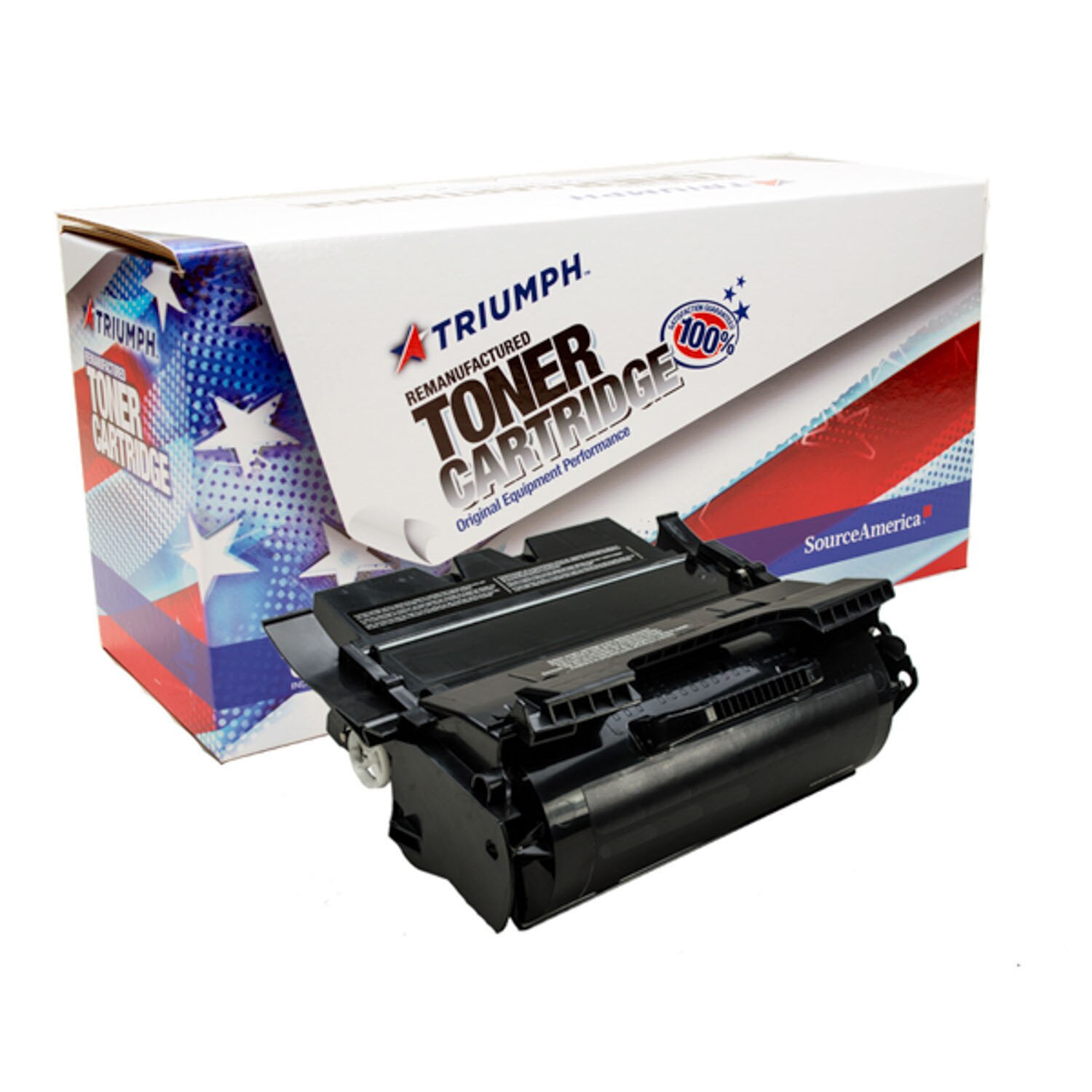 Toner Cartridge, Remanufactured, Lexmark Optra T644/X644/X646 Series Compatible