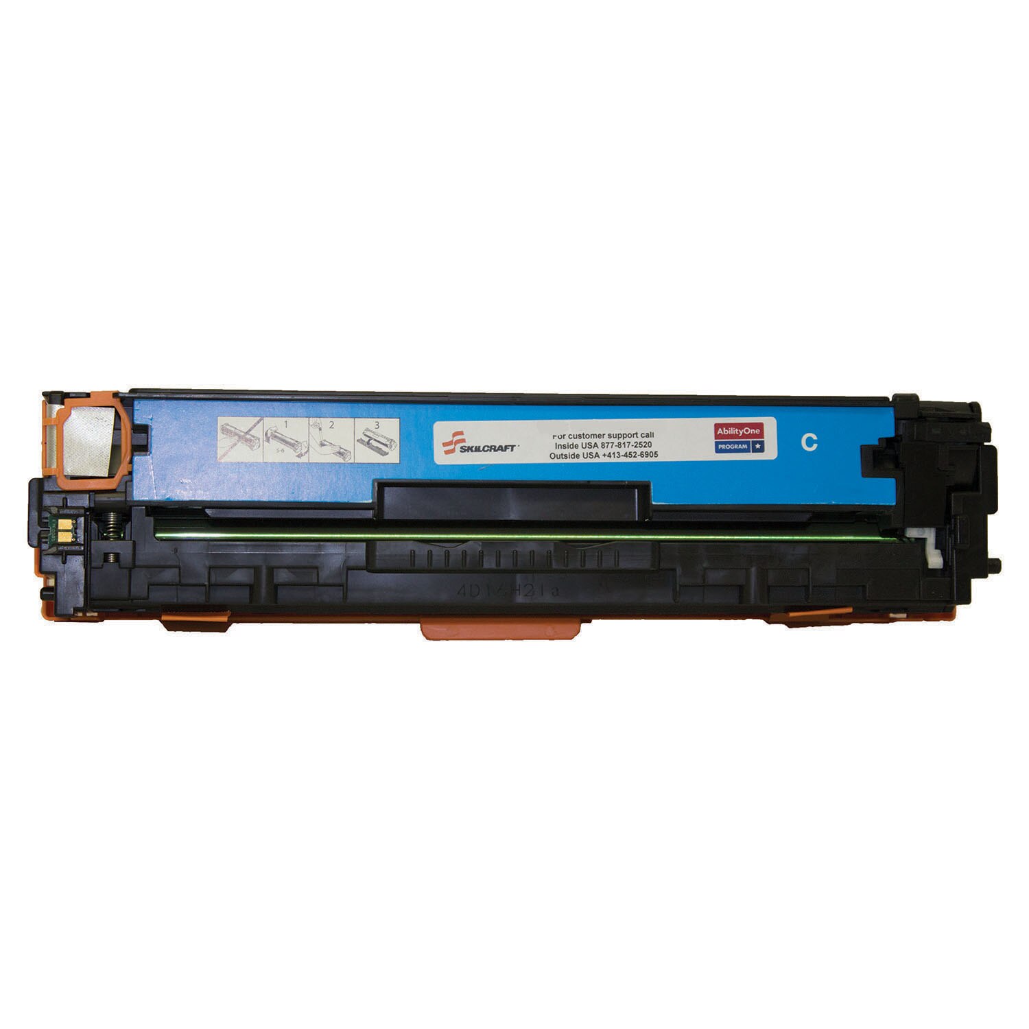 Toner, Remanufactured, LaserJet, Standard Yield, Compatible w/ HP CM2320MFP & other printers, Cyan